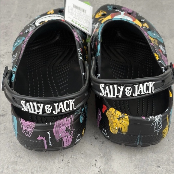 Tim Burton's The Nightmare Before Christmas Jack & Sally Classic Clog Women’s 7 - Picture 3 of 4